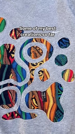 Rippedndripped | upcycled 1 of 1 clothing on Instagram: "What do you think about these reworked hoodies I’ve made?🪡🧵 . . . . . . . . . . . . . . . . #reworkedclothing #reworkedclothes #reworkedfashion #reworkedvintage #10f1 #vintagenike #nikevintage #reworkedhoodie #nikesecond #nikethrift #reworked #upcycle #upcycled #upcycledclothing #upcycledfashion #upcyclefashion #smallbusiness #howto #diy #lifehacks #crafts"