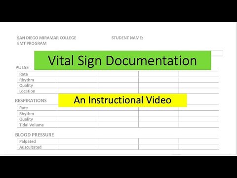 Vital Signs Documentation