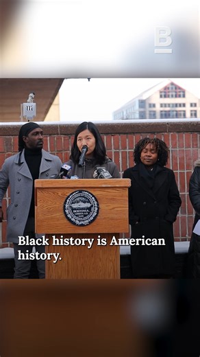 4.8K views · 264 reactions | Grateful to come together and celebrate Black history, Black culture, and Black community at our Black History Month Flag Raising on City Hall Plaza earlier this week. #BlackHistoryMonth #BlackHistory #BHM2025 #Boston #BostonCityHall | Mayor Michelle Wu 吳弭 | Facebook