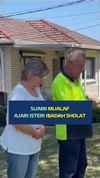 Momen Mengharukan Mualaf Ajari Isteri Sholat💥💥