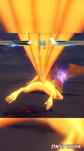 NARUTO 9 TAILS 🦊🔥 vs ITACHI SUSANOO 😱