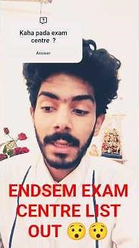 IPU End Sem Exam Centre List 2025 Released