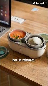 Never Eat Cold Food Again at Work! | XECH Hot Box II 300 W Electric Lunch Box