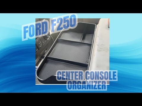 2019 Ford F250 Center Console Organizer