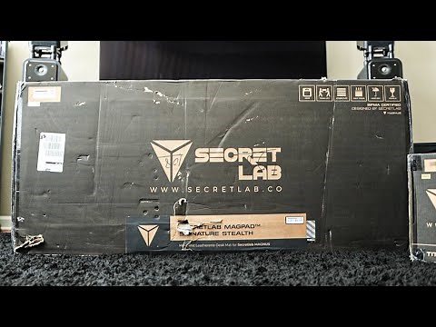 SECRETLAB MAGNUS DESK | Unboxing & Review