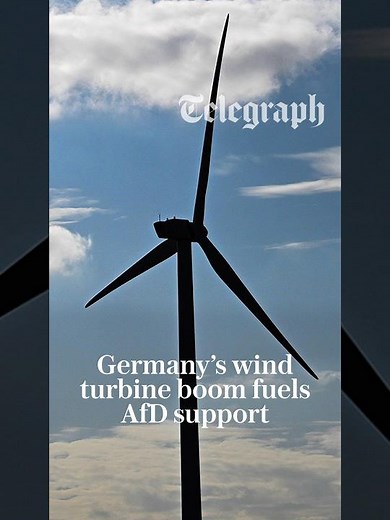 Germany’s wind turbine boom fuels AfD support