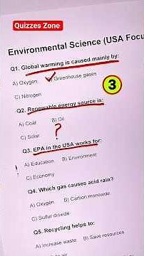 Can You Pass This Environmental Science Quiz? USA Edition 🇺🇸 #shorts #usaquiz #greenplanet #trivia