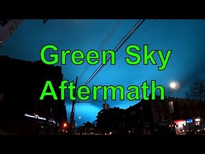 Aftermath of "Green Sky Night": Walking by Con Edison Transformer Explosion in Astoria, Queens, NYC