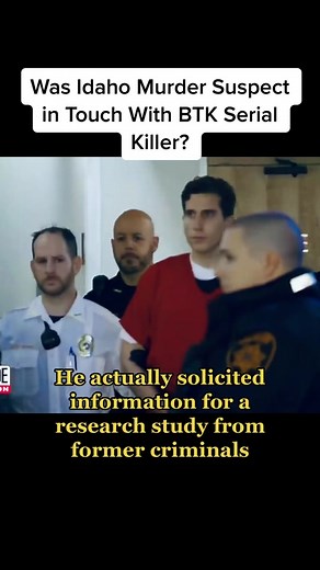 Was Idaho Murder Suspect in Touch With BTK Serial Killer? #cops #copsontiktok #police #shorts #usa