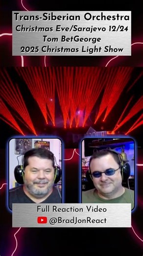 Trans-Siberian Orchestra - Christmas Eve/Sarajevo 12/24 - Tom BetGeorge 2025 Christmas Light Show