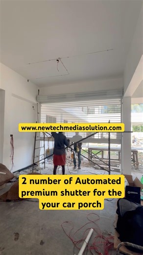 Car porch shutter | automatically operated shutter