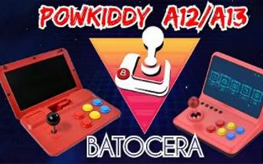 超级简单！9寸小街机霸王小子A12 A13最新开源系统BATOCERA安装教程！