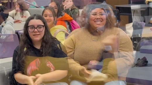 Some staff and students joined Mrs. Nicole Barrow-White in the school PLC room for a Drew Barrymore “watch party” today. The students were very excited when their very own music teacher and chorus leader popped up on the screen. Mrs. White was shown getting a makeup application from none other than Alicia Keys (!). Barrymore then announced that the show and Keys are together donating $15,000 to her school for supplies and equipment for her classroom. And, they’re sending her on a deluxe vacation