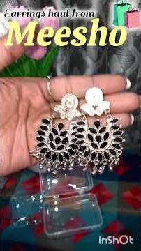 ₹100-₹150 Meesho Earrings Haul | Best Quality Combos! 😍#meesho #meeshoearrings