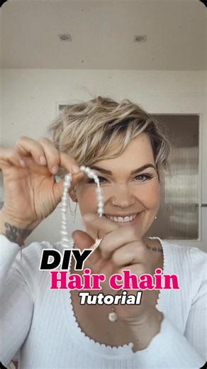 7.2K views · 75 reactions | ✨ DIY Hair Chain Tutorial ✨ Here’s the...