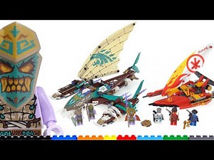 🔄 LEGO Ninjago Catamaran Sea Battle review! 71748 re upload