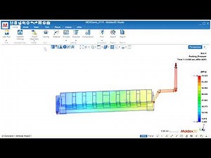 Moldex3D R17 Studio｜Changing Probe Colors and Creating History Curves Using Probes
