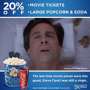 14K views | You're going to love us! Ster-Kinekor is giving you 20%...