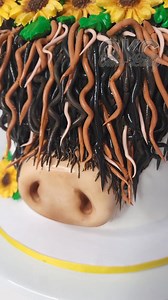 Highland Cow Cake Up Close! | OKC Cake Lady