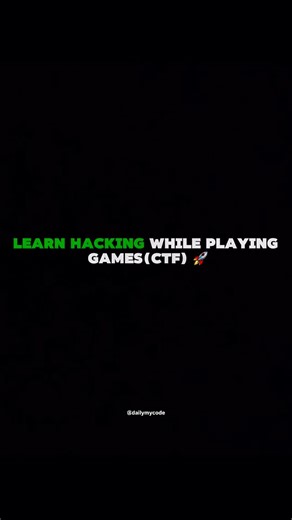 Elliot | Learn Hacking While Playing Games 🎯 Save it for the future #ethicalhacking #hacking #cybersecurity #hacker #hackers #kalilinux #linux... | Instagram