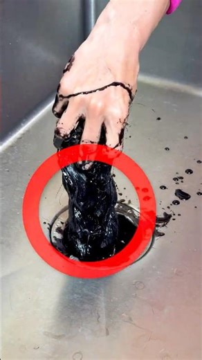 When Hair is STUCK in your Drain 🤢