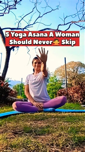 ✅Every Woman Must Practice These 5 Asanas #yoga #ytshorts #selflove #fitness #exercise #health #love