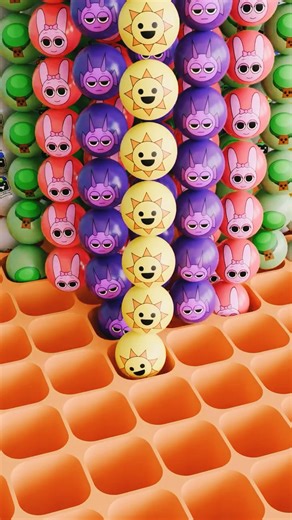 Sprunki Face Ball Falling 4 #sprunki #animation #funny