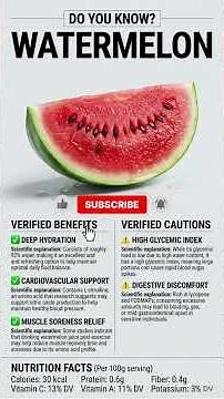 Why You Should Eat Watermelon Every Day 🍉 #health #nutrition