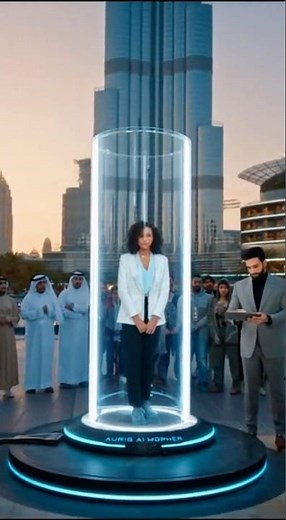 Dubai AI Machine Changes Gender in Seconds! 😱✨ Unbelievable Transformation #shorts #dubai