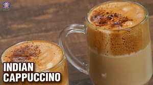 1.6M views · 20K reactions | 'Indian Cappucciono' is the perfect game changer for monsoons. Do check it out and share the reviews with us. Chef- Varun Inamdar | Rajshri Food | Facebook