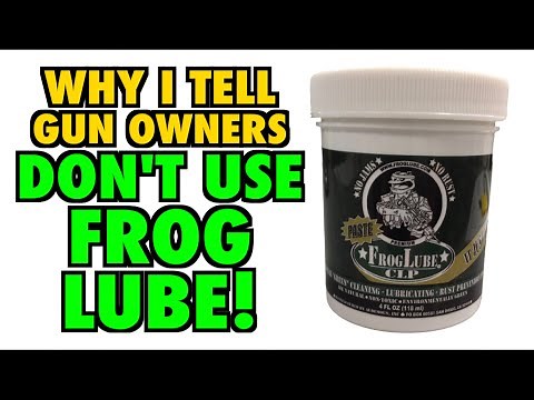 Don't Use Frog Lube! (My Reasons)