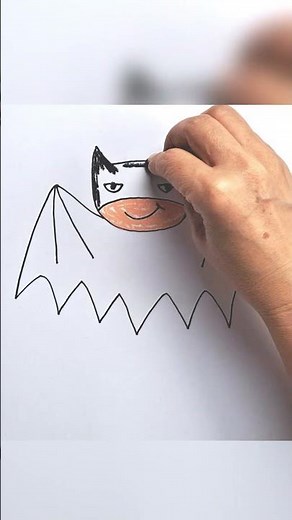 How to Draw Batman | Easy for Kids and Toddlers Step By Step