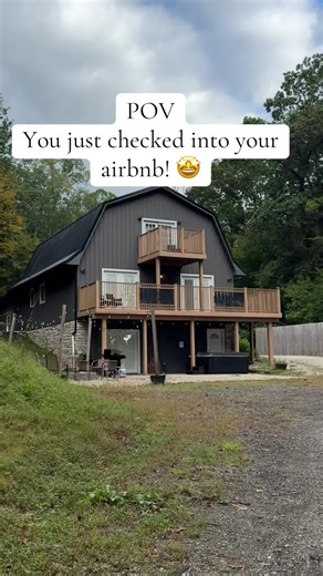 POV: You just arrived at Serenity Retreat 🌿✨ A cozy cabin tucked away in Hocking Hills State Park — the ultimate Ohio travel weekend getaway. Canon in hand, memories waiting. 📸 Perfect Airbnb vibes. #HockingHills #StatePark #OhioTravel #WeekendGetaway #Airbnb