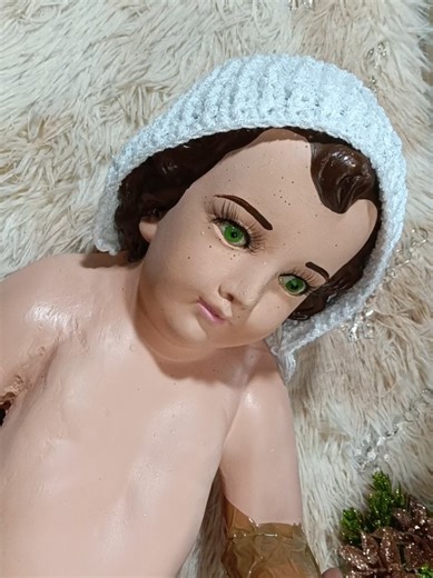 Tutorial Ropón de Crochet para Niño Dios de 53 cm paso a paso para principiantes #tejiendoconhildarosa #crochet #tutorial #canesu #niñoDios