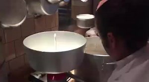 10K views · 80 reactions | Making GOAT BUTTER today. Herbfarm chef Chris Weber pours the warmed organic goat milk into our Ukrainian separator. Skim milk exits on the left. The cream for the butter is the trickle from the righthand spout! Rare and expensive stuff. | The Herbfarm | Facebook