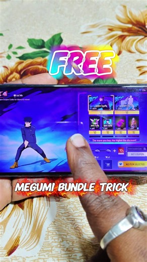 Free Fire Megumi Bundle Kaise Nikale 🔥| megumi bundle in free fire 🤑#freefire #freefiremax