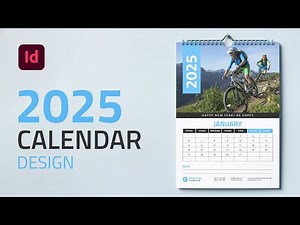 Create a STUNNING 2025 Calendar in Adobe InDesign FAST