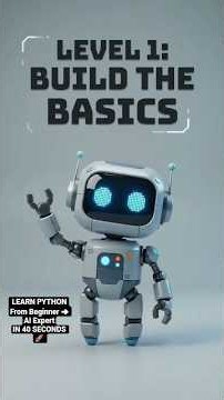 Learn Python Like a Pro in 40 Seconds 🚀 | Beginner to AI Expert | Python Roadmap 2026