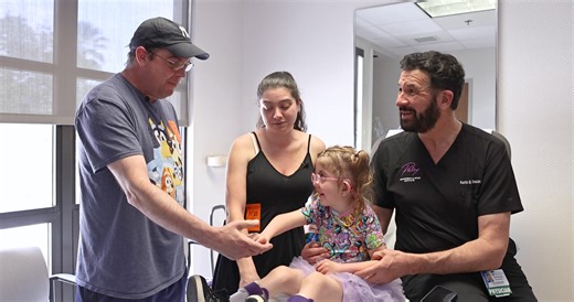 Meet Arden! A kind and energetic spirit, Arden began her journey with Dr. Raskin’s team in 2023. Born with arthrogryposis, she faced challenges with mobility in her hands, but that never dimmed her determination. After undergoing surgeries on both hands to improve her daily independence, she’s now opening doors with ease—just six months after her last procedure! What was once a challenge is now a daily victory, and her giggles of joy inspire us all. Arden is a true symbol of strength and perseve
