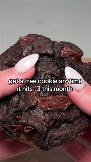 -3 outside. free cookie inside. this month only Insomnia Rewards members get a FREE Classic cookie in-store when the temperature drops below -3°C, with the purchase of any item How it works: ⭐️ come in-store, check in to Insomnia rewards ⭐️ show your weather app, purchase any item and get a free Classic cookie