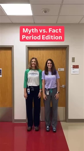 There is a ton of information about periods out there, whether it’s from online or friends, and it can be hard for young girls to cut through the noise. Share this video of our kid experts busting common period myths and sharing the real facts with someone who needs to see it. | Children's Minnesota