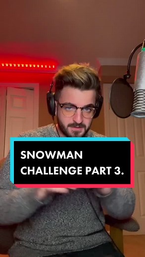 Determined Snowman Challenge Singing | Kim Chambers