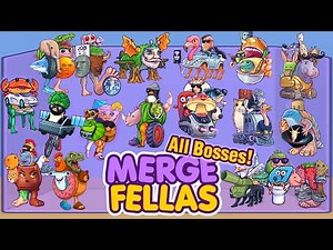 ALL Brainrot 18 → 1 🔥 One Boss Each | Merge Fellas Full Evolution