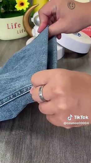 両面テープで布を簡単接着！裾上げや補修に便利