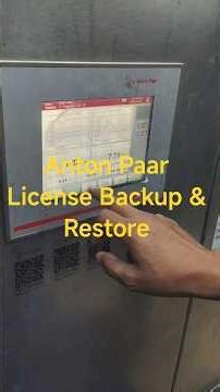 Anton Paar License Backup & Restore Guide | Complete Tutorial (Hindi)