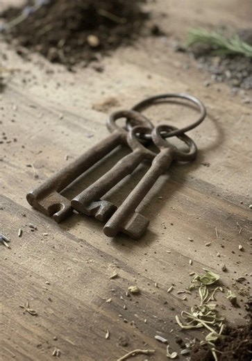Cast Iron Skeleton Keys Set | Witch Ritual Tool | Crossroads Deity Offering - Etsy