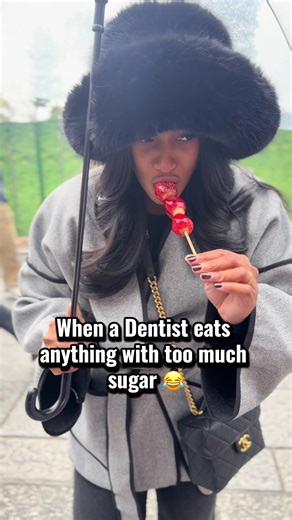 Immediate regret. Looking for a toothbrush. Imaginary flossing. “Okay but… did I really need that?” 😭🦷✨ #dentist #toomuchsugar
