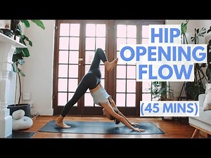 HIP OPENING YOGA FLOW : Vinyasa Yoga Flow Energising 45 Min Practice