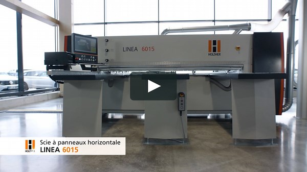 Scie à panneaux horizontale pour débutants et professionnels | HOLZ-HER LINEA 6015