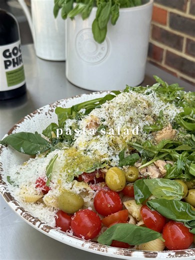 Antipasti Pasta Salad for Hot Weather